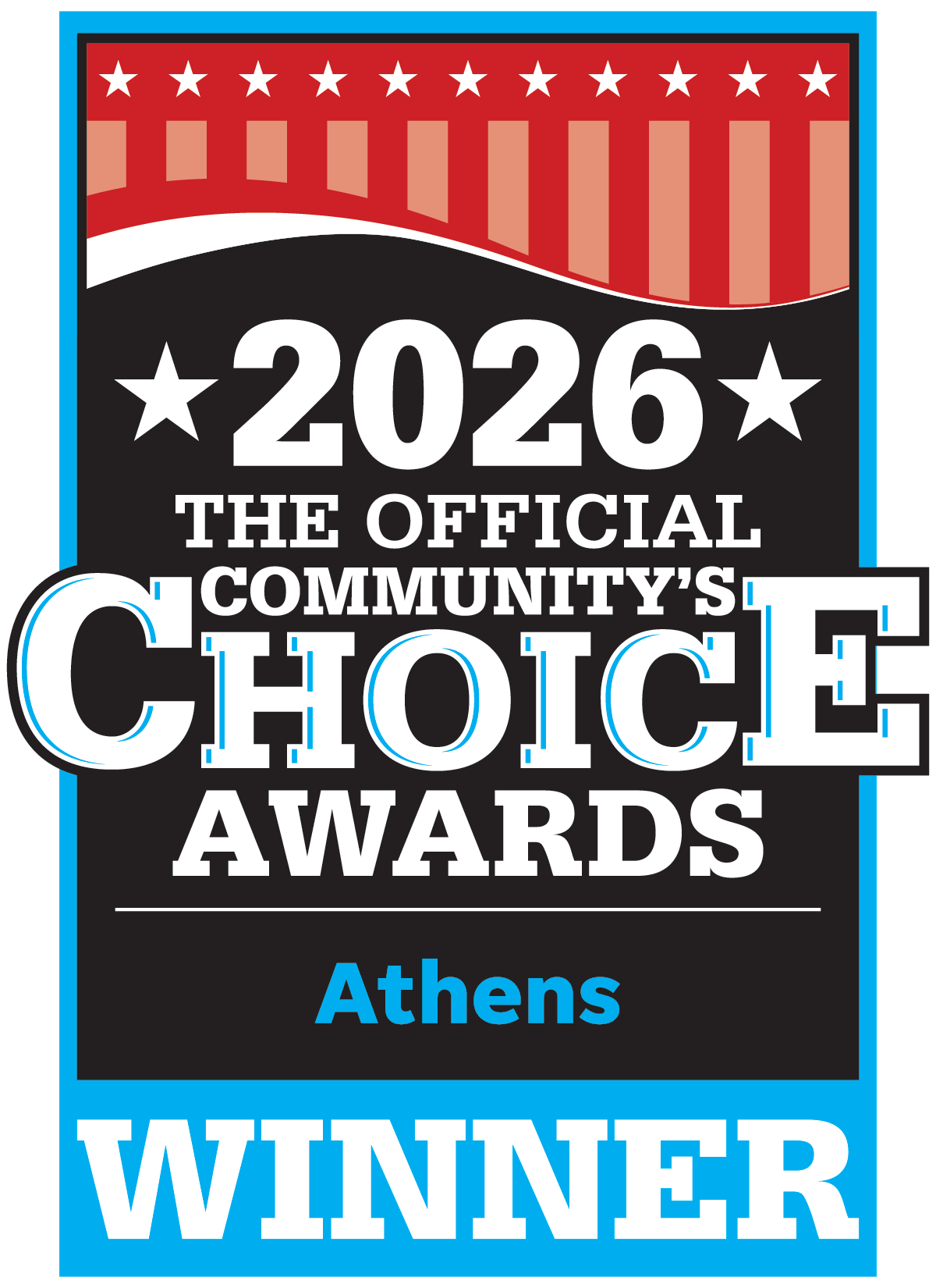 2026 Athens Community's Choice Awards Winner